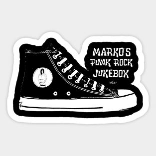 Punk Rock Jukebox - Sneaker Edition - DARK Sticker